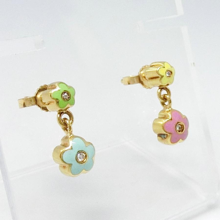 ポンテヴェキオ　ピアス K10YGミックスピアス | ポンテヴェキオ公式オンラインショップ