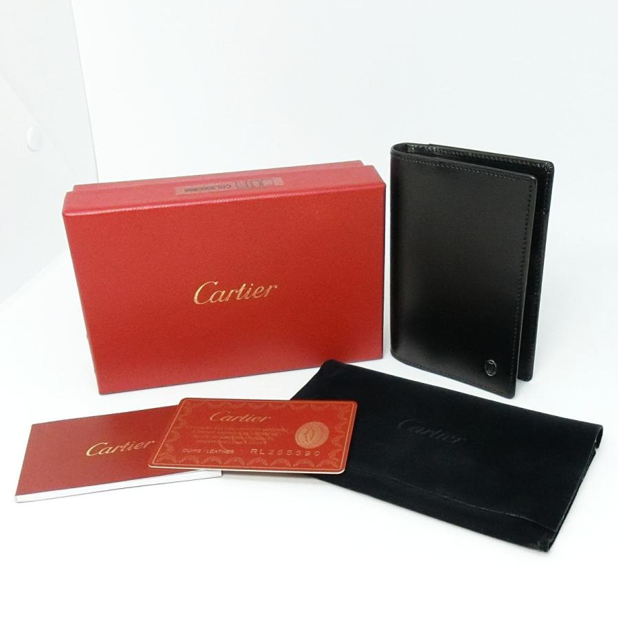 送料無料】未使用品 カルティエ Cartier パシャ 二つ折りカードケース
