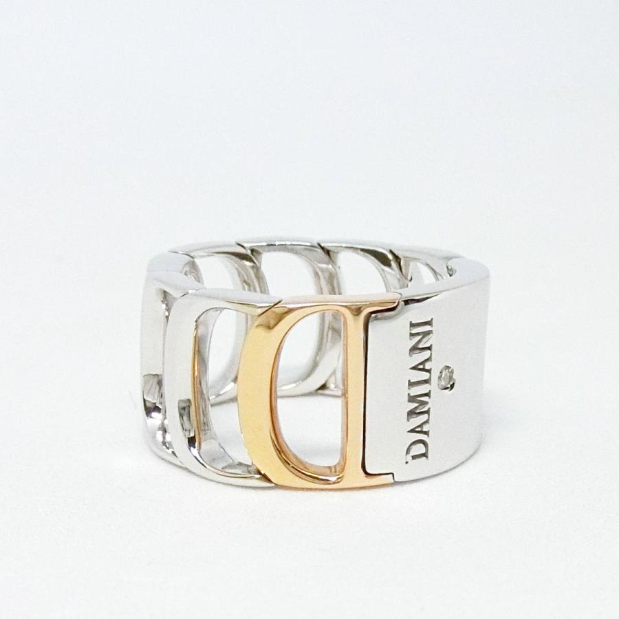 DAMIANI 750WG D.Sideコレクション ダイヤモンド リング 品番d21-95 DAMIANI（ダミアーニ） 【送料無料】ダミアーニ DAMIANI 750WG/PG