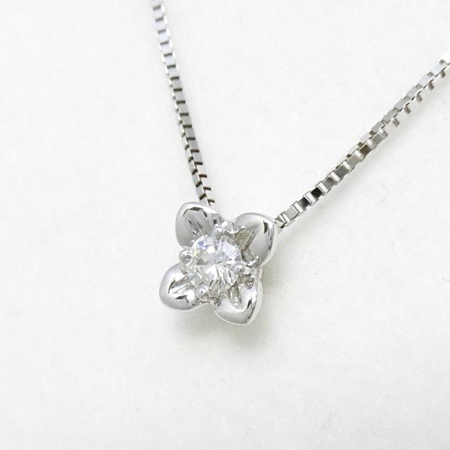 DAMIANI 【送料無料】ダミアーニ 750WG フラワーモチーフ ダイヤモンド 