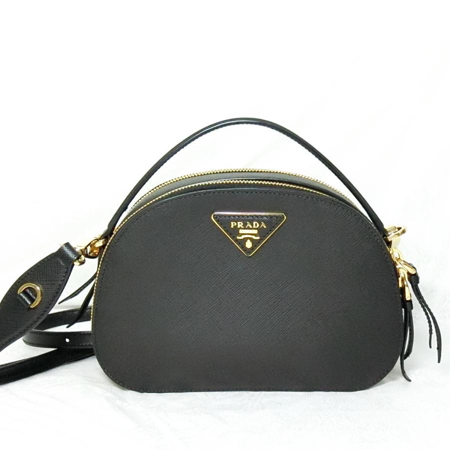 新品、未使用　PRADA オデット サフィアーノ レザー 2wayバッグ ODETTE 【送料無料】プラダ PRADA オデット odette 2WAY