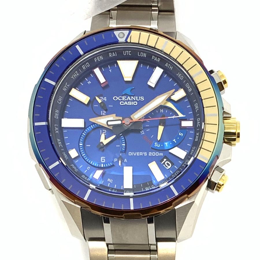 オシアナス OCEANUS CASIO OCW-650T 200mダイバー オシアナス OCEANUS