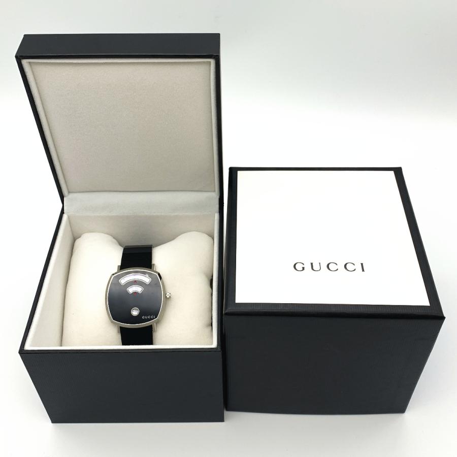 グッチ GUCCI グリップ ブラック 157.3 YA157435★極美品★ GUCCI 【送料無料】グッチ グリップ ブラック 157.3 YA157435