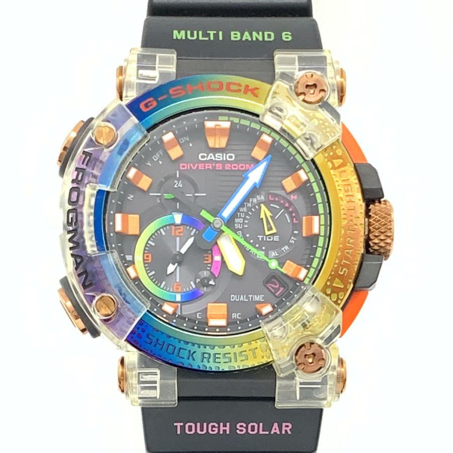 【新品未使用】カシオ Gショック マスターオブG ボルネオレインボートード G-SHOCK 【送料無料】カシオ CASIO Gショック MASTER OF G-SEA FROGMAN