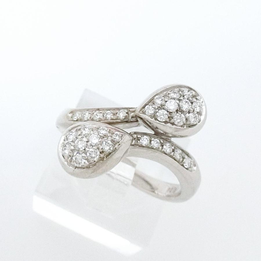 DAMIANI 【送料無料】ダミアーニ 750WG ダイヤモンド0.38ct リング 16  