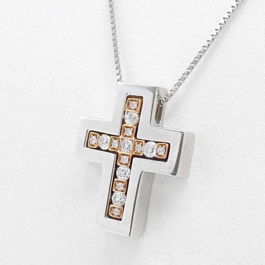 クロスネックレスシルバー 50cm※DAMIANI ダミアーニ ベルエポック風 DAMIANI（ダミアーニ） BELLE EPOQUE ベルエポック クロス ネックレス