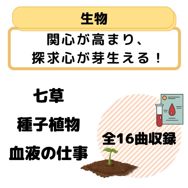 七田式 七田式〜理科ソング・生物編 : しちだ・教育研究所 Yahoo!店