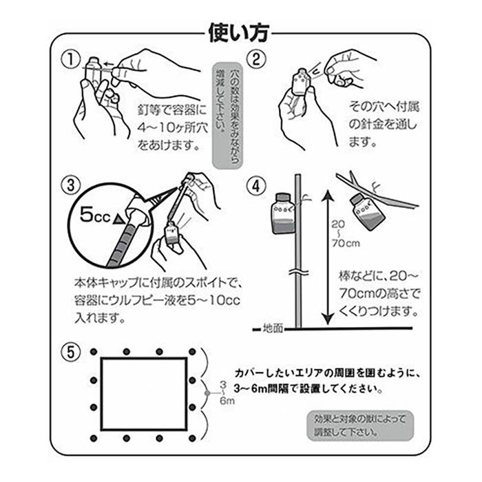 ウルフピー 400cc スポイト付きの画像
