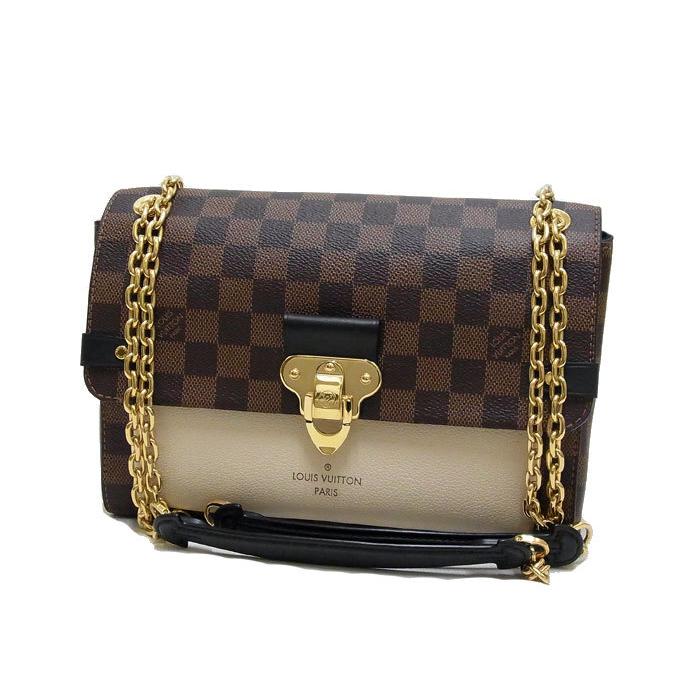 中古】【美品】 LOUIS VUITTON ルイヴィトン ダミエ クレーム N40113  