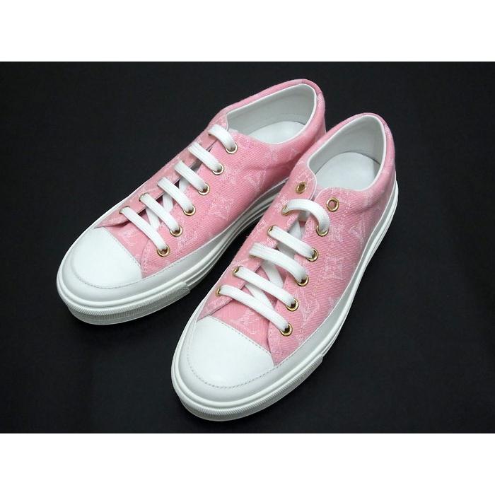 値引 新品同様 S品 Louis Vuitton ルイヴィトン 年 ステラーライン 1a6p スニーカー レディース サイズ 36 日本サイズ 23cm C 2 8521 質のヤマザキ 通販 Yahoo ショッピング 豪華 Www Ladislexia Net