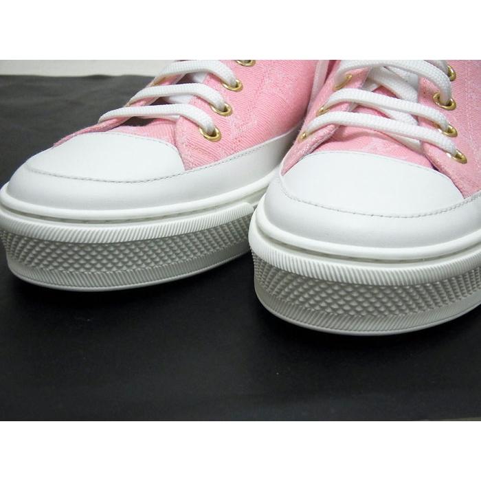 新品同様 S品 Louis Vuitton ルイヴィトン 年 ステラーライン 1a6p スニーカー レディース サイズ 36 日本サイズ 23cm C 2 8521 質のヤマザキ 通販 Yahoo ショッピング