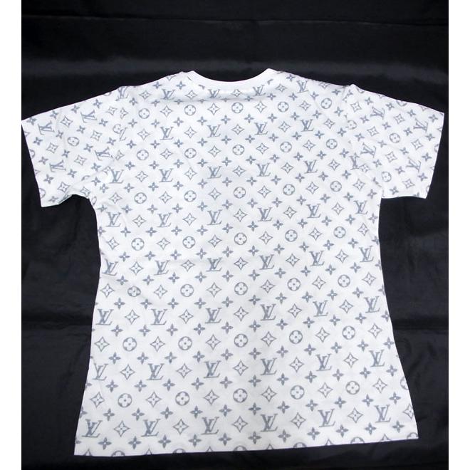 LOUIS VUITTON Tシャツ エスカルプリンテッドモノグラム XS