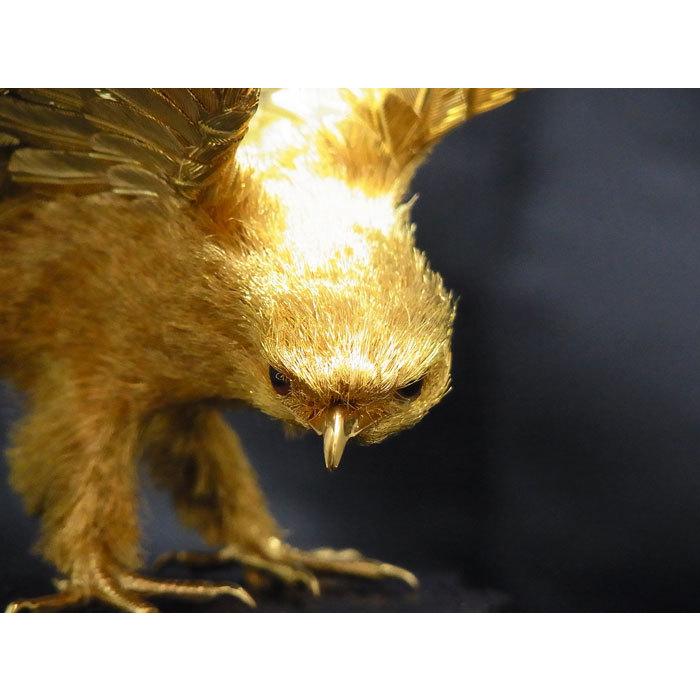 超希少】【中古】 光則 純金製 白鷹 D 200g K24 大淵光則 金工作家