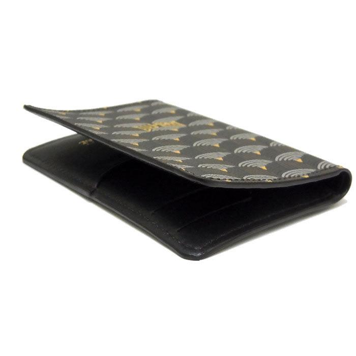 【未使用 S品】 フォレルパージュ FAURE LE PAGE カードケース パスケース グレー×イエロー 未使用 S品】【国内希少ブランド♪】 フォレルパージュ FAURE LE PAGE