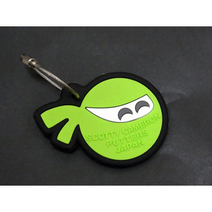 【未使用 S品】 SCOTTY CAMERON スコッティキャメロン ギャラリー限定 エディマメ 忍者 ラバー キーホルダー 未使用 S品】 SCOTTY CAMERON スコッティキャメロン ギャラリー限定