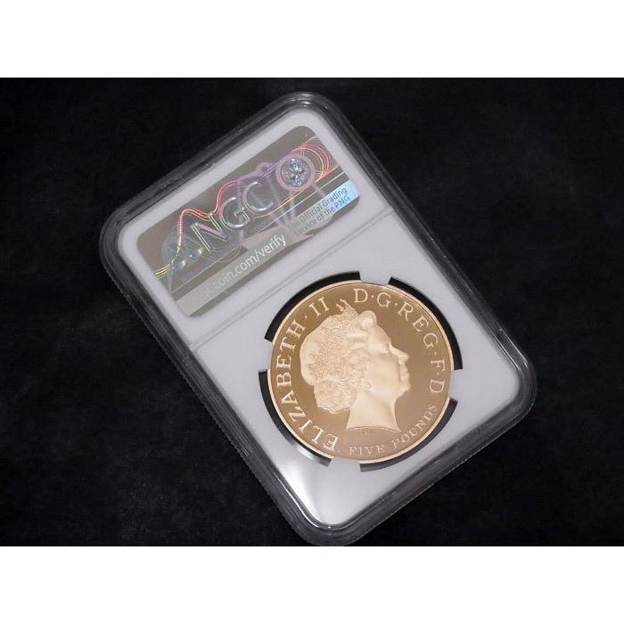 2002 クイーンマザー追悼記念 5ポンド プルーフ銀貨 2002 クイーンマザー追悼記念 5ポンド プルーフ銀貨 NGC PF69UC