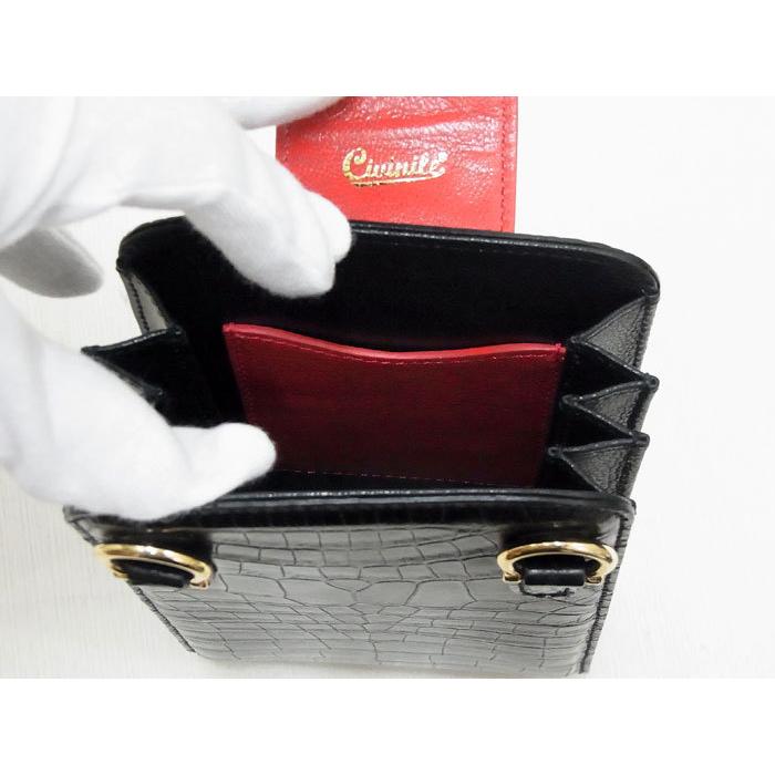 新品同様 S品】 CIVINILE チビナイル CROCODILE クロコダイル