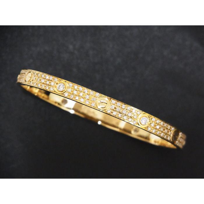 LOVE（Cartier） 【美品】【中古】 CARTIER カルティエ ラブブレス 