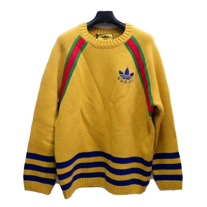 中古】【美品】 GUCCI adidas コラボ グッチ アディダス 723081 中古】【美品】 GUCCI adidas コラボ グッチ アディダス 723081
