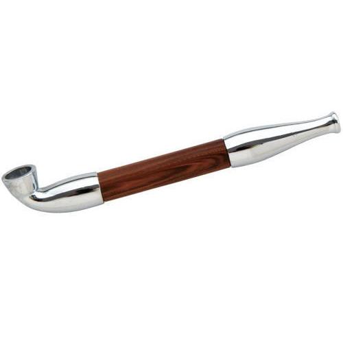 丸福キセル シルバー 柘製作所 tsuge 喫煙具 煙管 メール便250円対応
