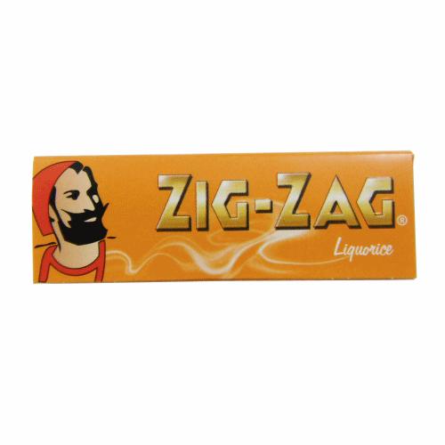 ジグザグ リコリス 巻きたばこ用 ローリングペーパー 50枚入り ZIG-ZAG 