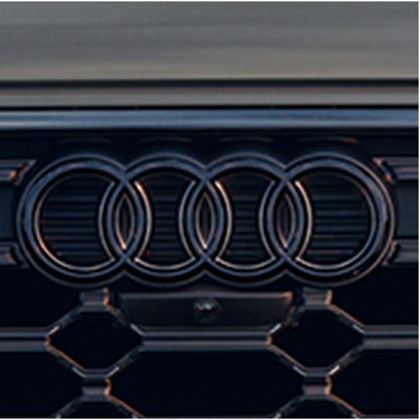 Audi（アウディ） Audi 4リングブラックエンブレム(Audi Q5 / Audi SQ5