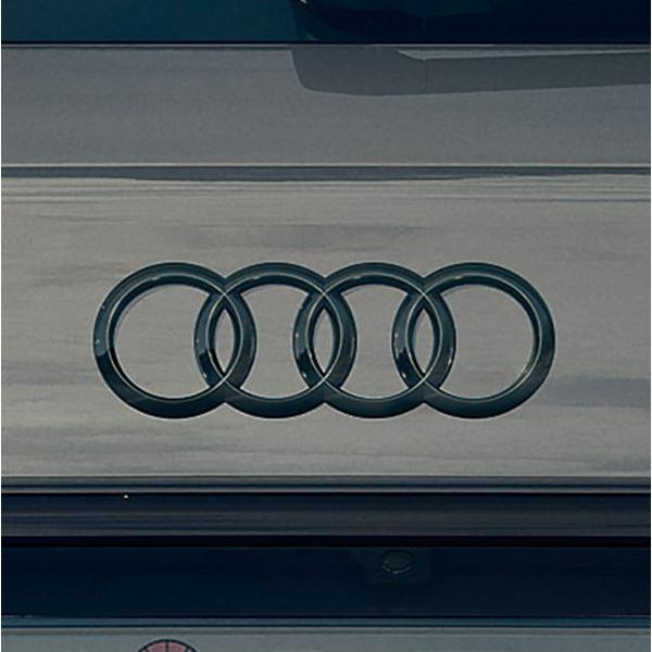 Audi（アウディ） Audi 4リングブラックエンブレム(Audi Q5 / Audi SQ5