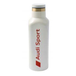 アウディ Audi Sport サーモボトル 480ml (ホワイト)｜shift-factory