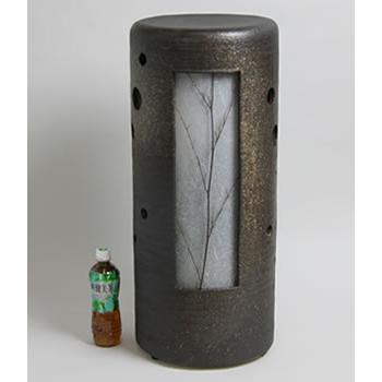 信楽焼 風の水琴洞夢 短冊 癒しのあかりと風鈴の音色が幻想的な空間を