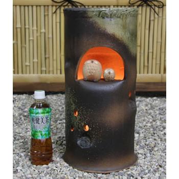 信楽焼 庭園灯 和風照明 陶器照明 照明 行燈 あんどん ガーデン 信楽焼 庭園灯 和風照明 陶器照明 照明 行燈 あんどん ガーデン
