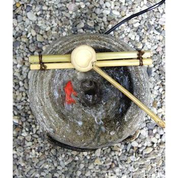信楽焼 つくばい 水音の電動ツクバイ 循環式 陶器ツクバイ 蹲 信楽焼 つくばい 水音の電動ツクバイ 循環式 陶器ツクバイ 蹲