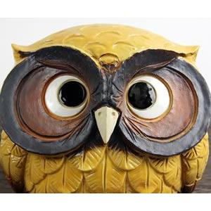 信楽焼 ふくろう 陶器 フクロウ 置物 かわいい おしゃれ ギフト