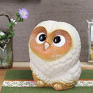 信楽焼 ふくろう 陶器 フクロウ 置物 かわいい おしゃれ ギフト 玄関