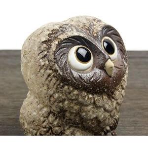 信楽焼 ふくろう 陶器 フクロウ 置物 かわいい おしゃれ ギフト 玄関