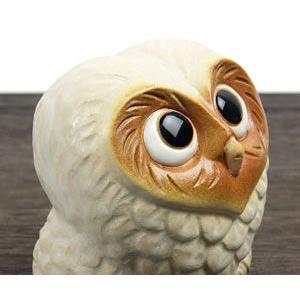 信楽焼 ふくろう 陶器 フクロウ 置物 かわいい おしゃれ ギフト 玄関