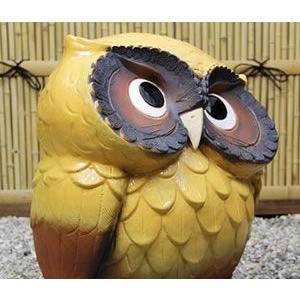信楽焼 ふくろう 陶器 フクロウ 置物 かわいい おしゃれ ギフト 玄関