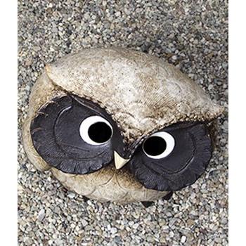 信楽焼 ふくろう 陶器 フクロウ 置物 かわいい おしゃれ ギフト 玄関
