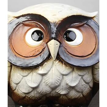 信楽焼 ふくろう 陶器 フクロウ 置物 かわいい おしゃれ ギフト