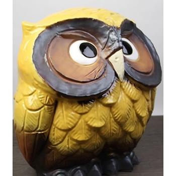 信楽焼 ふくろう 陶器 フクロウ 置物 かわいい おしゃれ ギフト 玄関