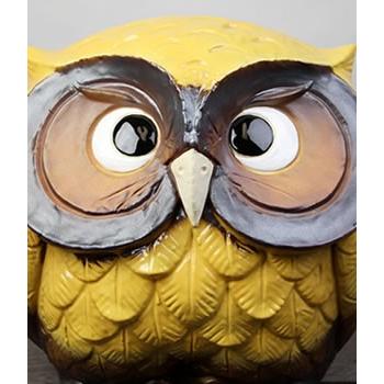 信楽焼 ふくろう 陶器 フクロウ 置物 かわいい おしゃれ ギフト 玄関