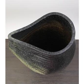 信楽焼 古陶変形花入れ 和風 癒し 壷 つぼ 花瓶 花器 陶器 花入れ