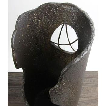 信楽焼 枝付き和の花入れ 花入れ 和風 インテリア 花瓶 花器 ギフト ha