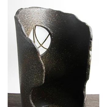 信楽焼 枝付き和の花入れ 花入れ 和風 インテリア 花瓶 花器 ギフト ha