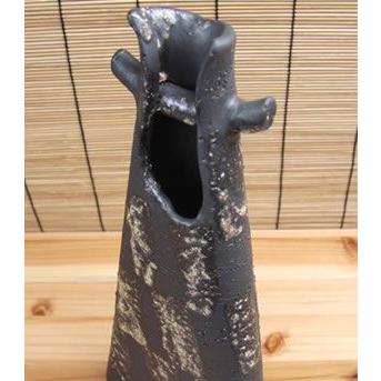 信楽焼 壺 高さ58 cm／和風 陶器 花器 信楽焼 やまぶき花器 和風 癒し 壷 つぼ 花瓶 花器 陶器 花入れ