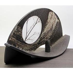 信楽焼 観月花器 和風 癒し 壷 つぼ 花瓶 花器 陶器 花入れ インテリア