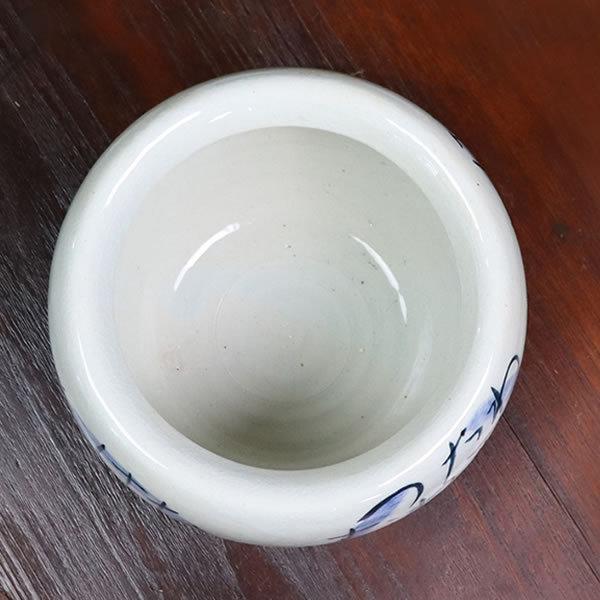 火鉢型ポット 火鉢 陶器 手あぶり 鉢カバー 花器 花入れ フラワー
