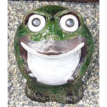 信楽焼 蛙 置物 かえる 陶器 縁起物 かわいい カエル おしゃれ ギフト