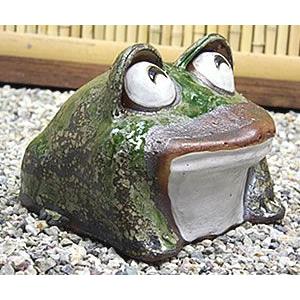 信楽焼 蛙 置物 かえる 陶器 縁起物 かわいい カエル おしゃれ ギフト