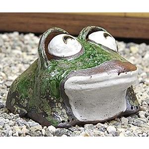 信楽焼 蛙 置物 かえる 陶器 縁起物 かわいい カエル おしゃれ ギフト