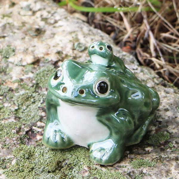 信楽焼 蛙 置物 かえる 陶器 縁起物 かわいい カエル おしゃれ ギフト